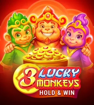 Слот 3 Lucky Monkeys Hold & Win у Слотокінг казино
