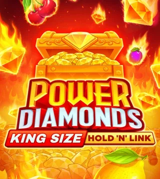 Слот Power Diamonds King Size: Hold 'N' Link у Слотокінг казино