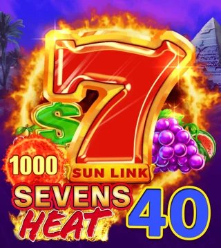 Слот Sevens Heat 40 Sun Link у Слотокінг казино